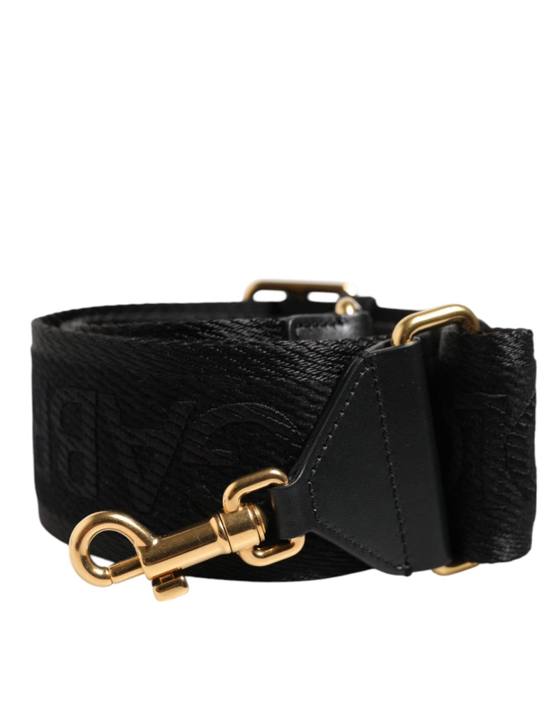 Dolce & Gabbana Black Solid Viscose Bag Shoulder Strap - Beyzy Store - Dolce & Gabbana