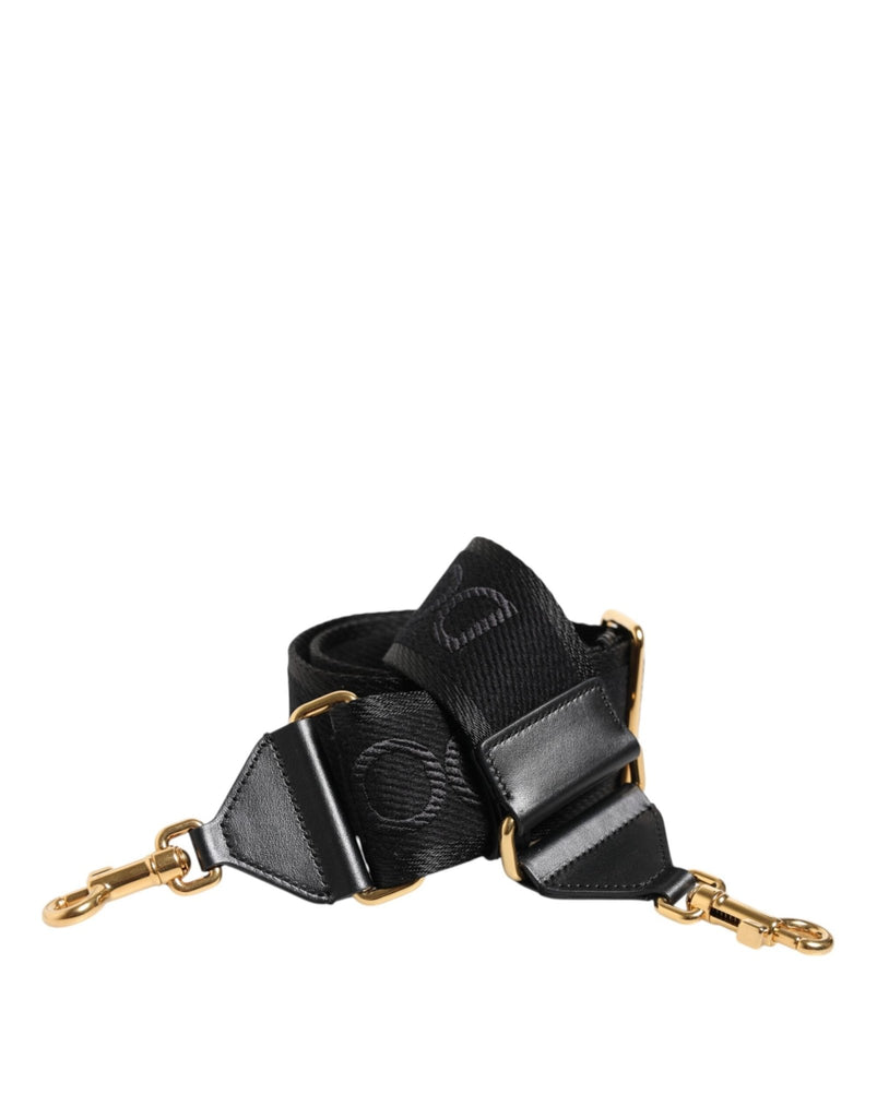 Dolce & Gabbana Black Solid Viscose Bag Shoulder Strap - Beyzy Store - Dolce & Gabbana