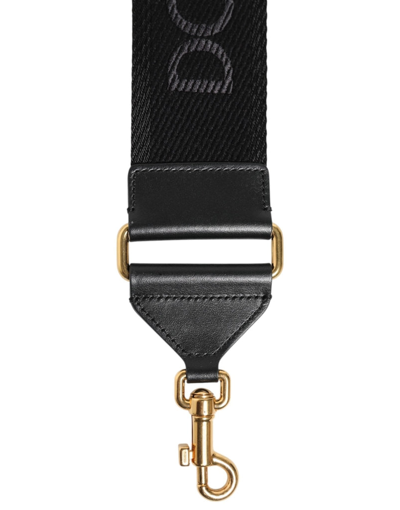 Dolce & Gabbana Black Solid Viscose Bag Shoulder Strap - Beyzy Store - Dolce & Gabbana