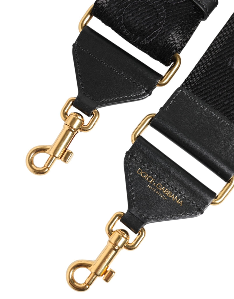 Dolce & Gabbana Black Solid Viscose Bag Shoulder Strap - Beyzy Store - Dolce & Gabbana