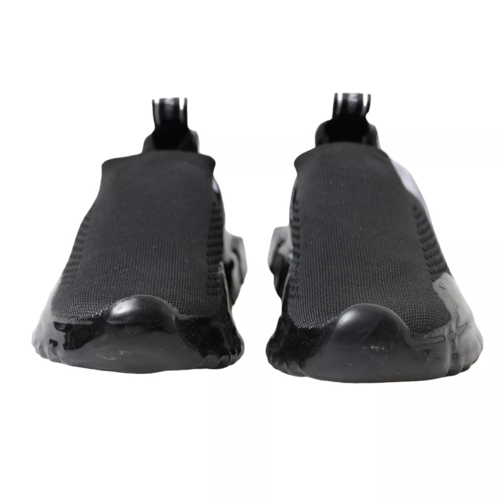 Dolce & Gabbana Black Sorrento Slip On Low Top Sneakers - Beyzy Store - Dolce & Gabbana