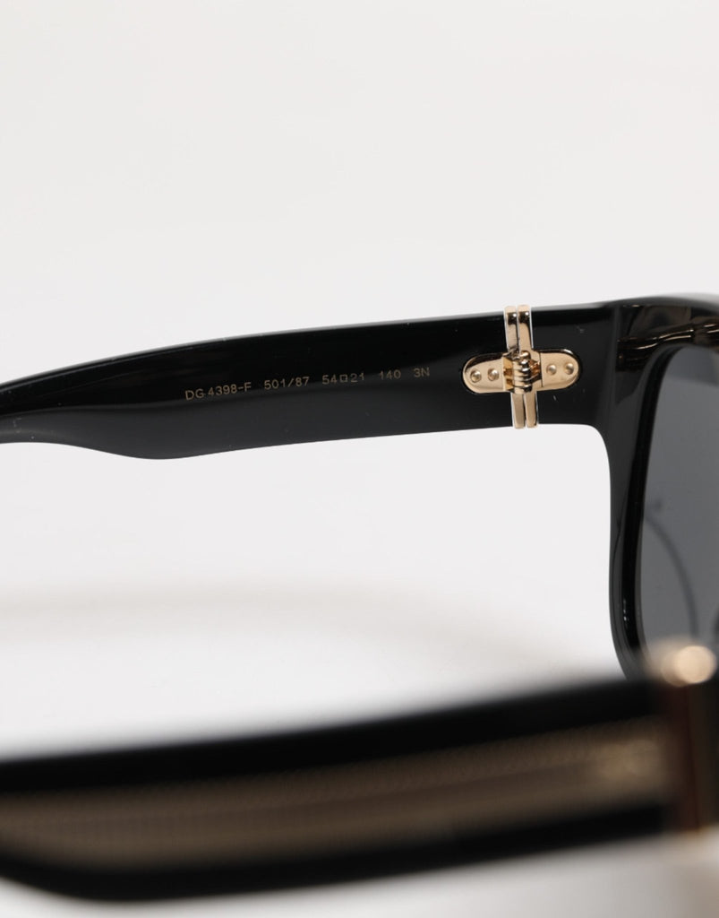 Dolce & Gabbana Black Square Acetate Frame DG4398 - F Eyewear Sunglasses - Beyzy Store - Dolce & Gabbana