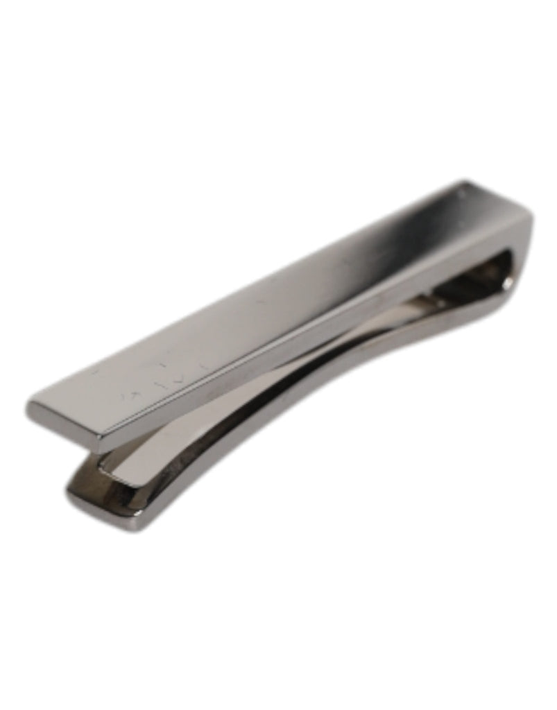 Dolce & Gabbana Black Tone Brass Logo Branded Tie Clip Bar - Beyzy Store - Dolce & Gabbana