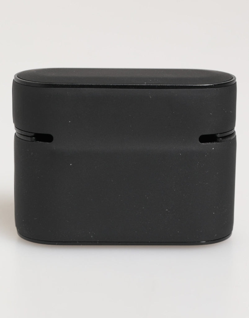 Dolce & Gabbana Black Yellow Rubber Logo Embossed Accessory Airpods Case - Beyzy Store - Dolce & Gabbana