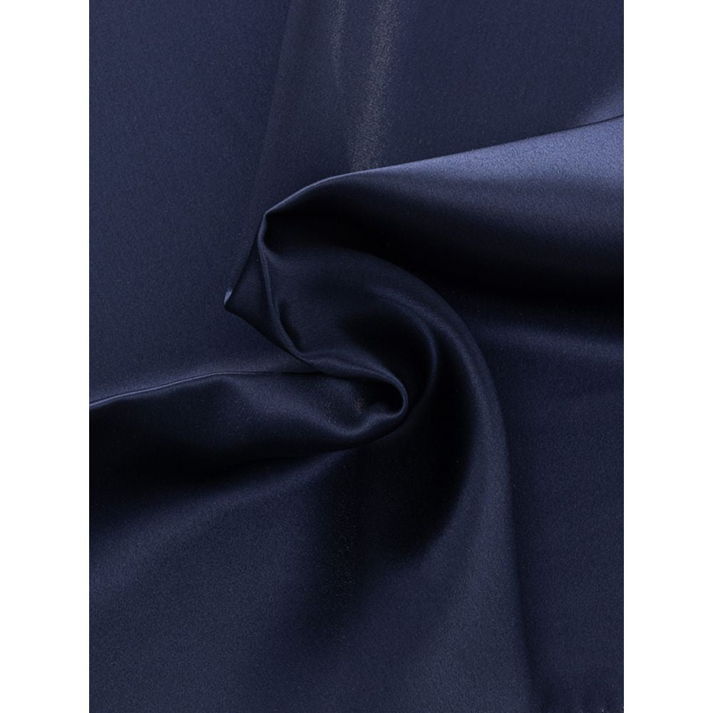 Dolce & Gabbana Blue Silk Pocket Square - Beyzy Store - Dolce & Gabbana