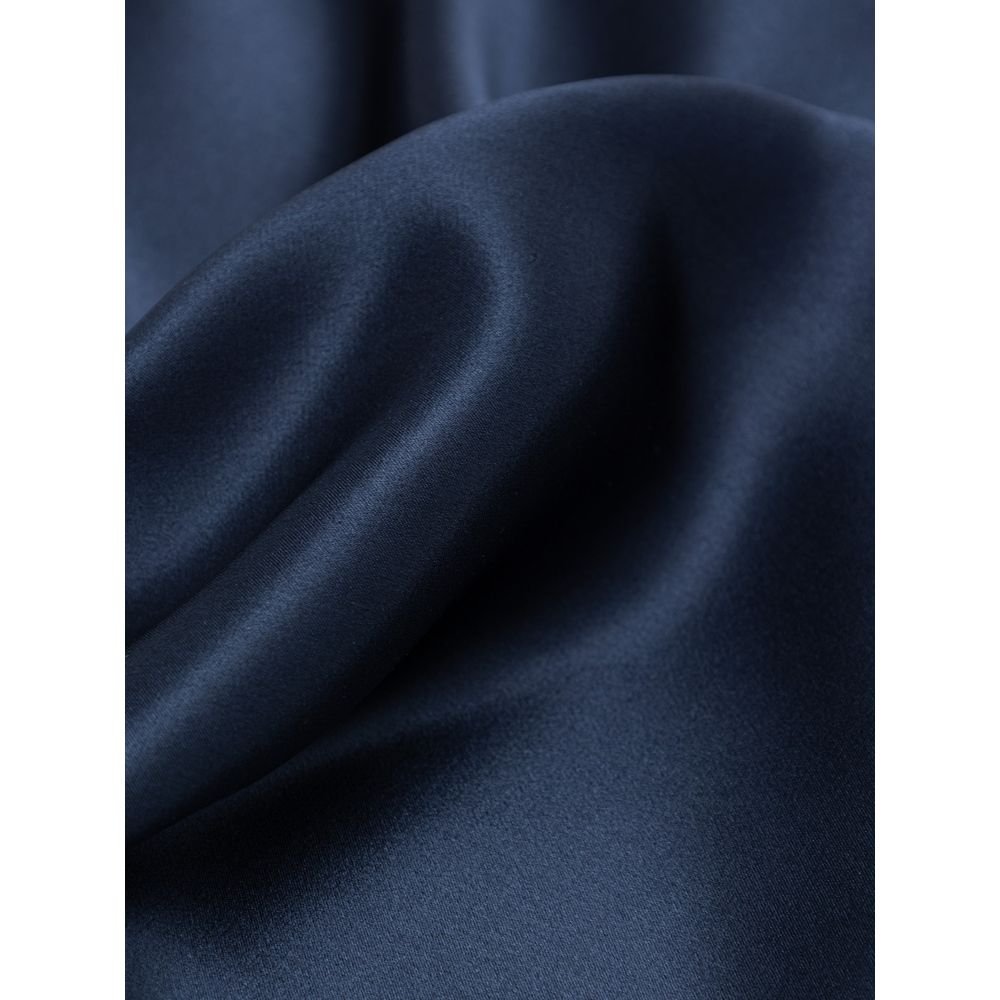 Dolce & Gabbana Blue Silk Pocket Square - Beyzy Store - Dolce & Gabbana