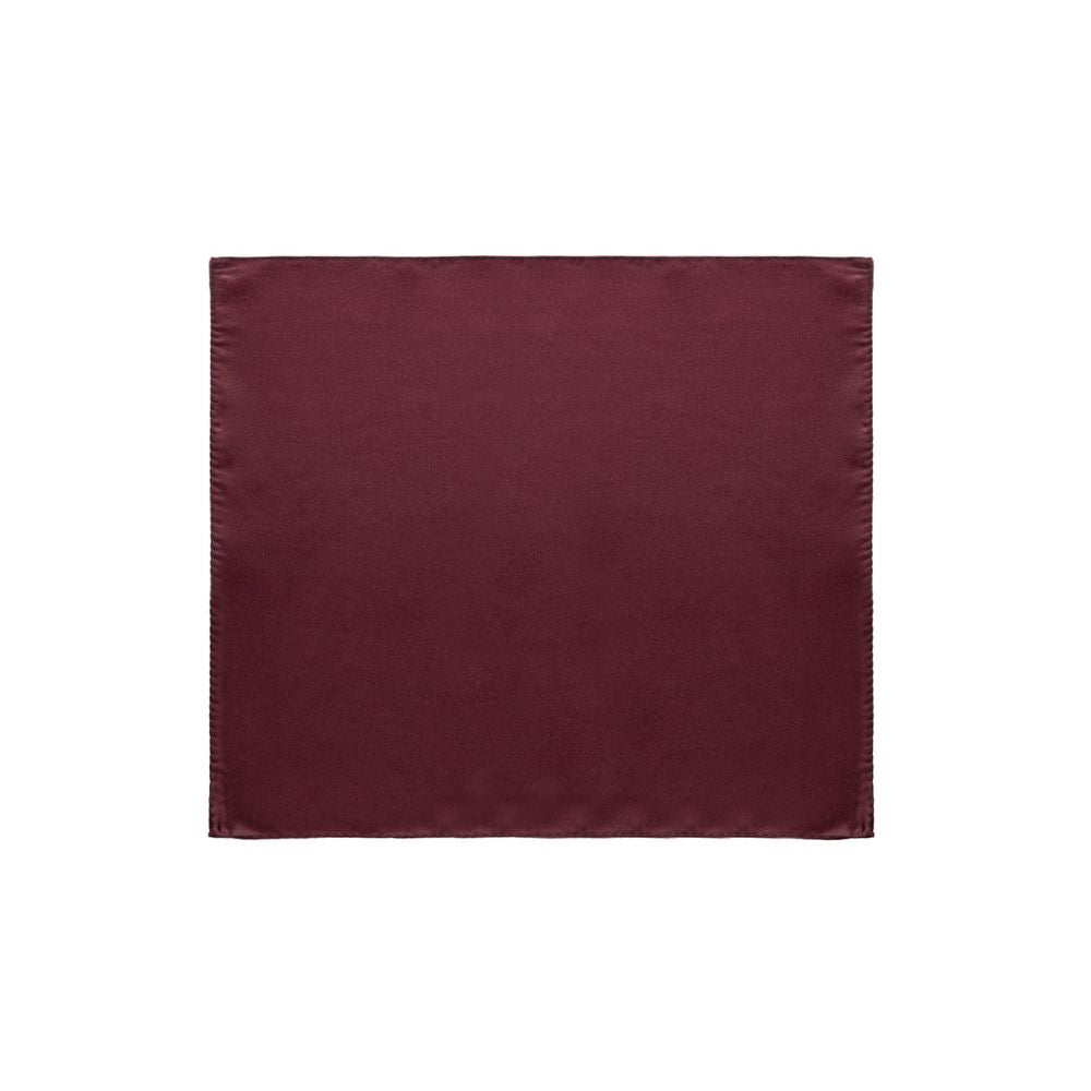 Dolce & Gabbana Bordeaux Silk Pocket Square - Beyzy Store - Dolce & Gabbana