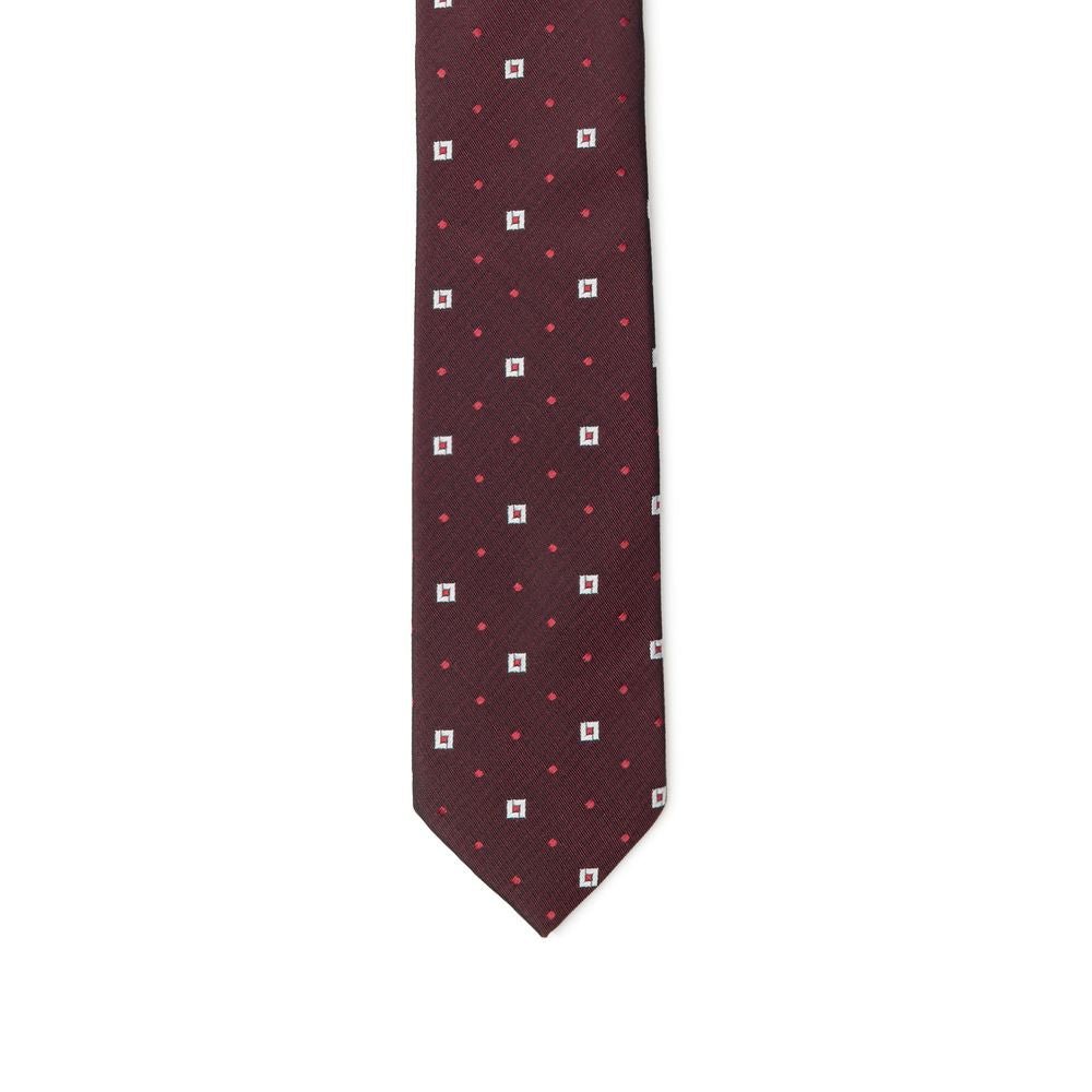 Dolce & Gabbana Bordeaux Silk Ties & Bowty - Beyzy Store - Dolce & Gabbana