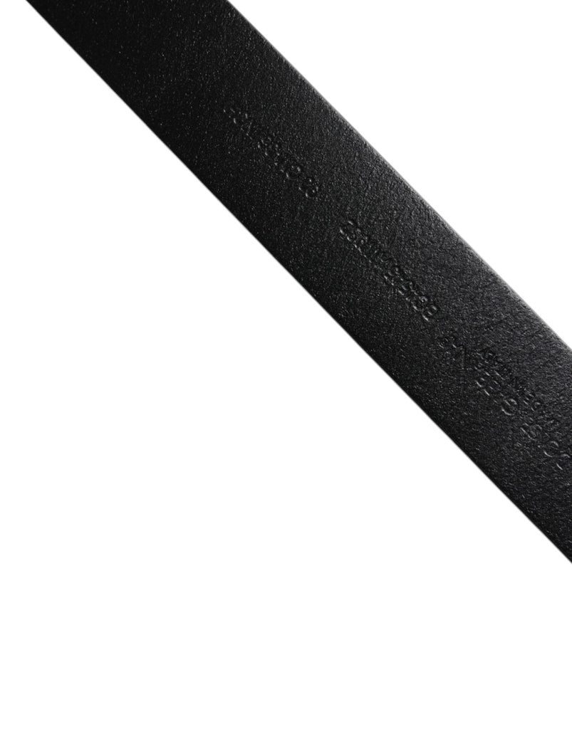 Dolce & Gabbana Brown Calf Leather Classic Metal Buckle Belt - Beyzy Store - Dolce & Gabbana