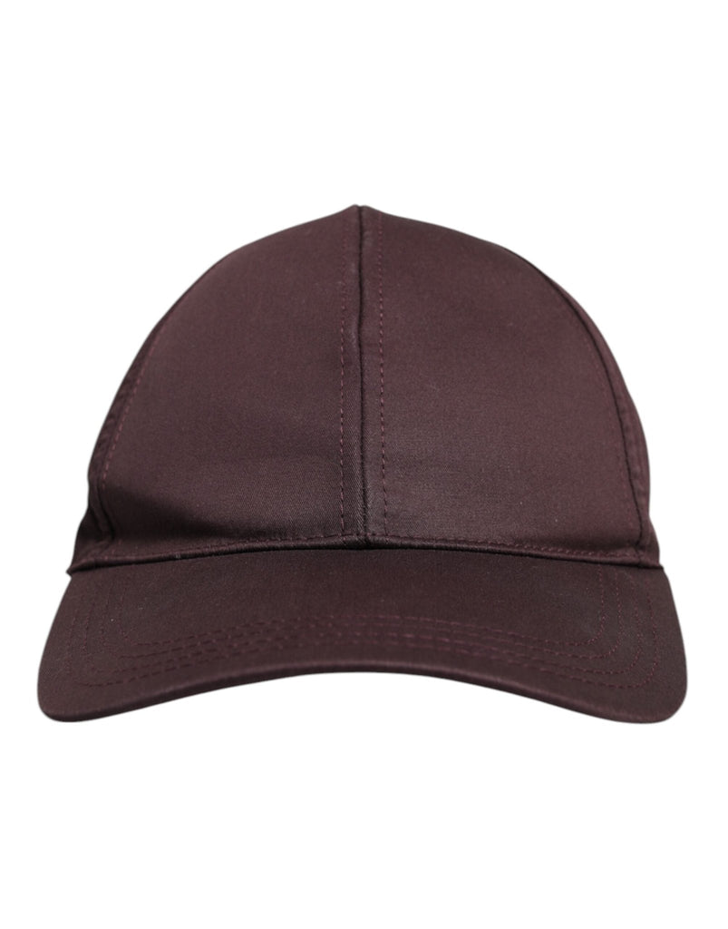 Dolce & Gabbana Brown Cotton DG Crown 6 Panels Baseball Cap - Beyzy Store - Dolce & Gabbana
