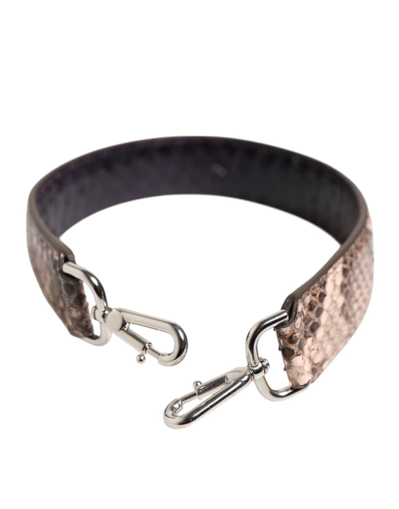 Dolce & Gabbana Brown Exotic Leather Handbag Accessory Shoulder Strap - Beyzy Store - Dolce & Gabbana