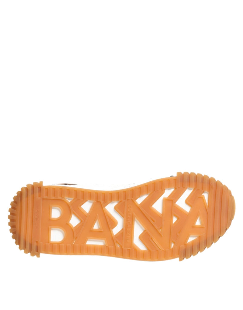 Dolce & Gabbana Brown Leather Studded Slides Sandals Shoes - Beyzy Store - Dolce & Gabbana