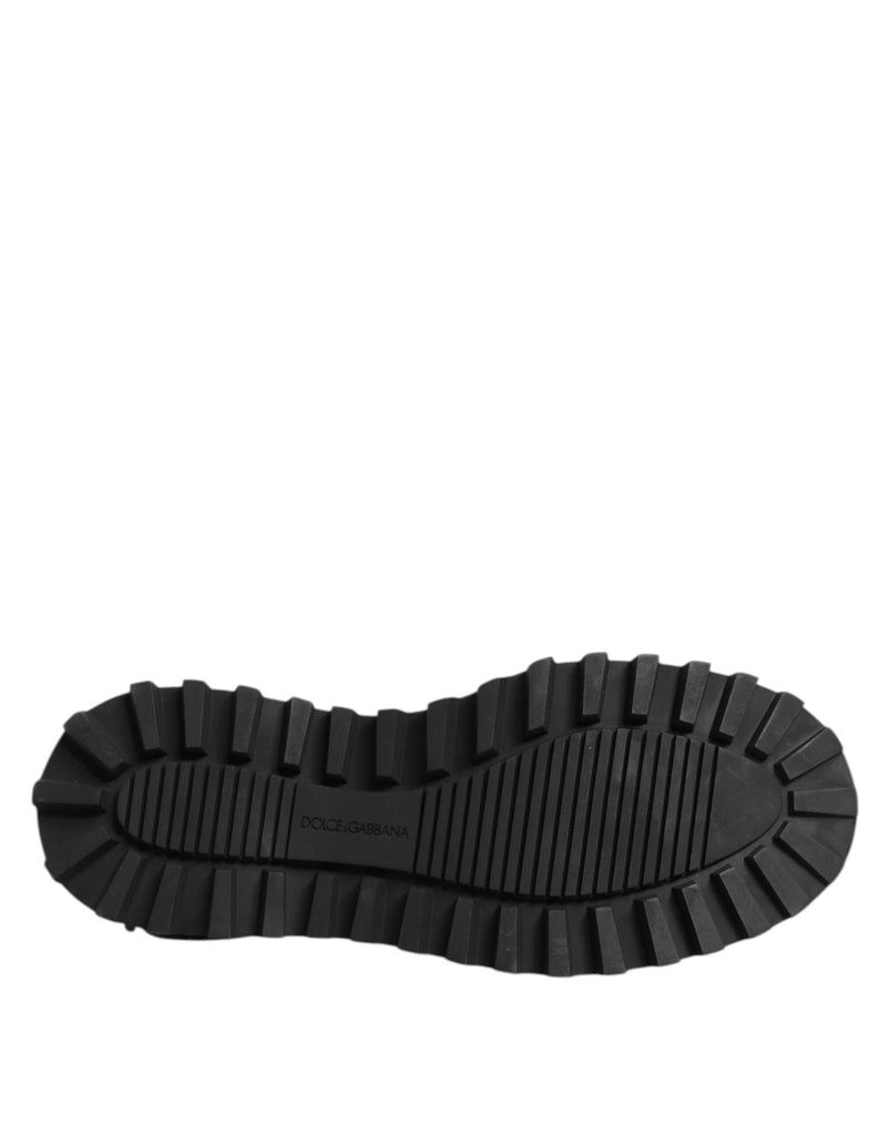 Dolce & Gabbana Brown Red Leather Lace Up Derby Dress Shoes - Beyzy Store - Dolce & Gabbana