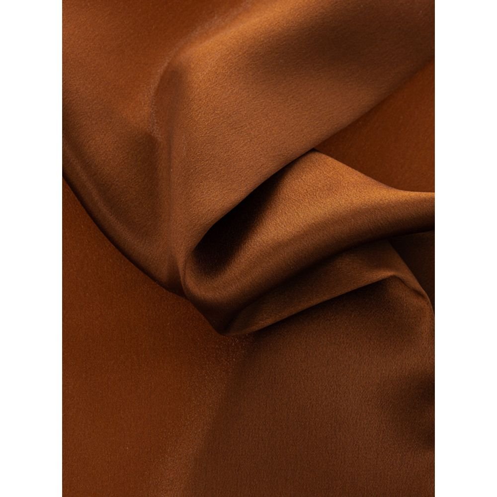 Dolce & Gabbana Brown Silk Pocket Square - Beyzy Store - Dolce & Gabbana