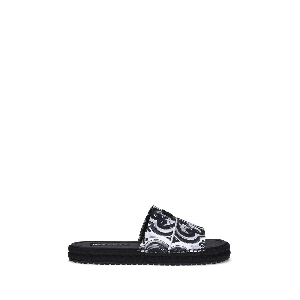 Dolce & Gabbana Cotton Sandals - Beyzy Store - Dolce & Gabbana