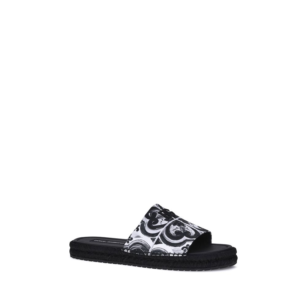 Dolce & Gabbana Cotton Sandals - Beyzy Store - Dolce & Gabbana