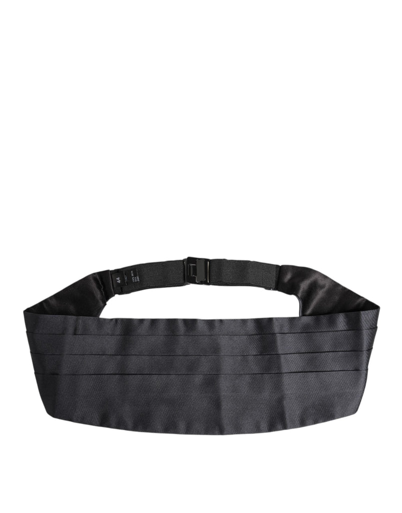 Dolce & Gabbana Dark Blue 100% Silk Belt Waist Cummerbund - Beyzy Store - Dolce & Gabbana