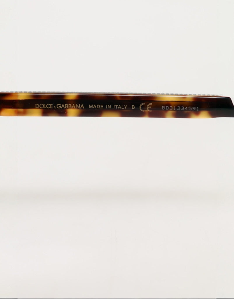 Dolce & Gabbana Dark Brown Tortoise Shell Pilot Frame Sunglasses - Beyzy Store - Dolce & Gabbana