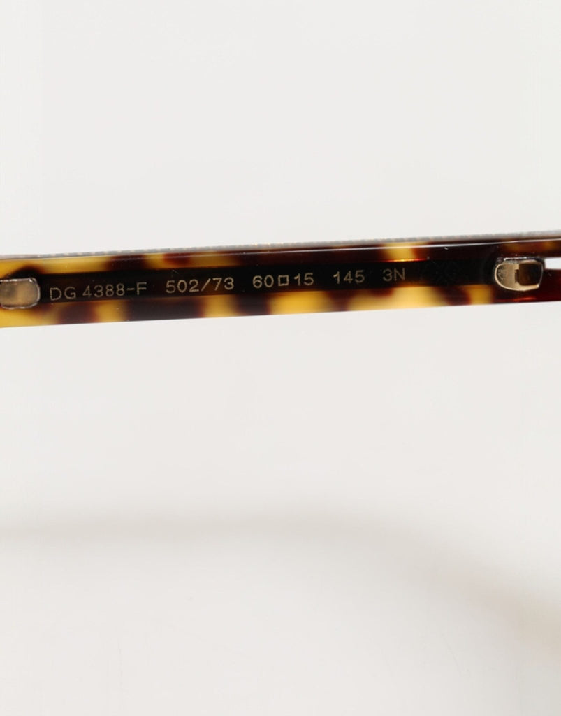 Dolce & Gabbana Dark Brown Tortoise Shell Pilot Frame Sunglasses - Beyzy Store - Dolce & Gabbana