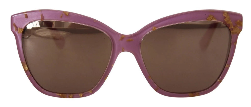 Dolce & Gabbana DG4251 Pink Gold Full Rim Rectangle Frame Shades - Beyzy Store - Dolce & Gabbana