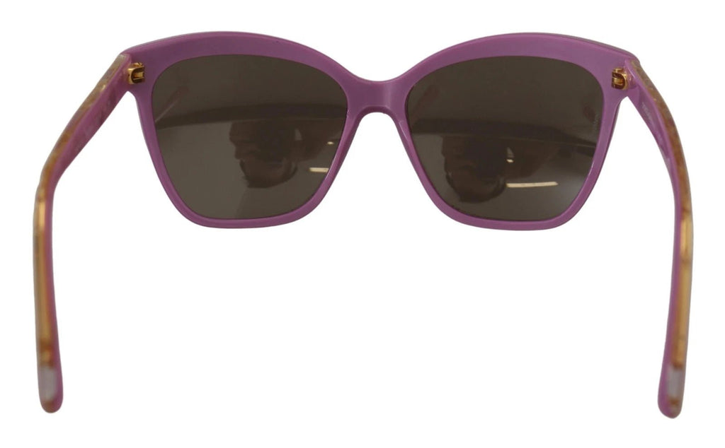 Dolce & Gabbana DG4251 Pink Gold Full Rim Rectangle Frame Shades - Beyzy Store - Dolce & Gabbana