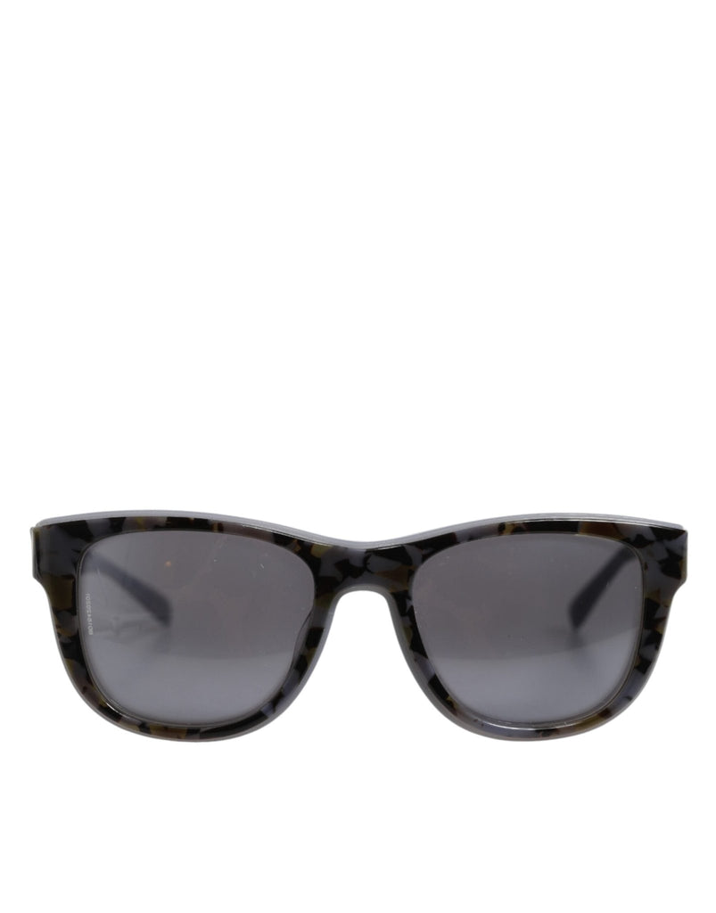 Dolce & Gabbana DG4284F Gray Tortoiseshell Blue Acetate Shades Sunglasses - Beyzy Store - Dolce & Gabbana