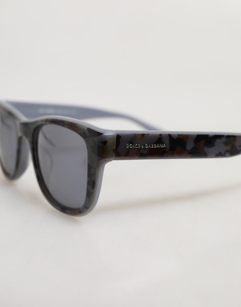 Dolce & Gabbana DG4284F Gray Tortoiseshell Blue Acetate Shades Sunglasses - Beyzy Store - Dolce & Gabbana