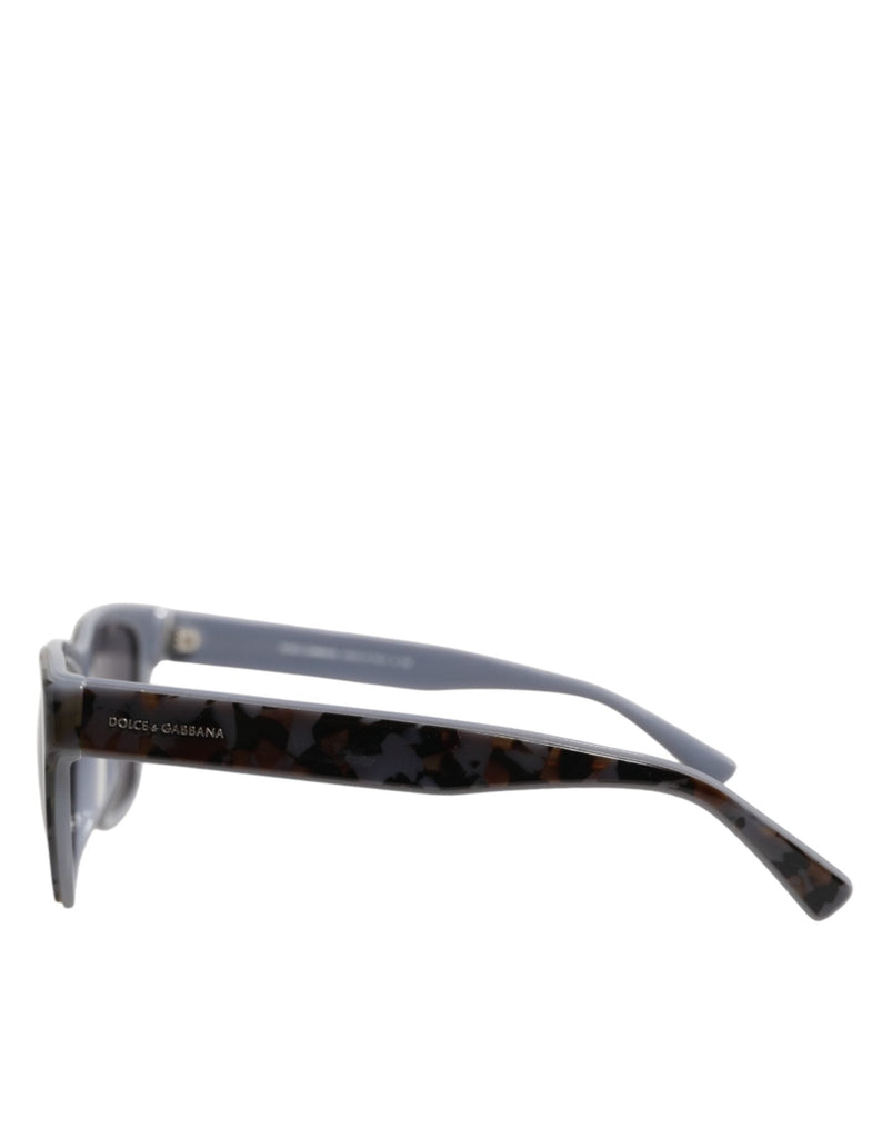 Dolce & Gabbana DG4284F Gray Tortoiseshell Blue Acetate Shades Sunglasses - Beyzy Store - Dolce & Gabbana