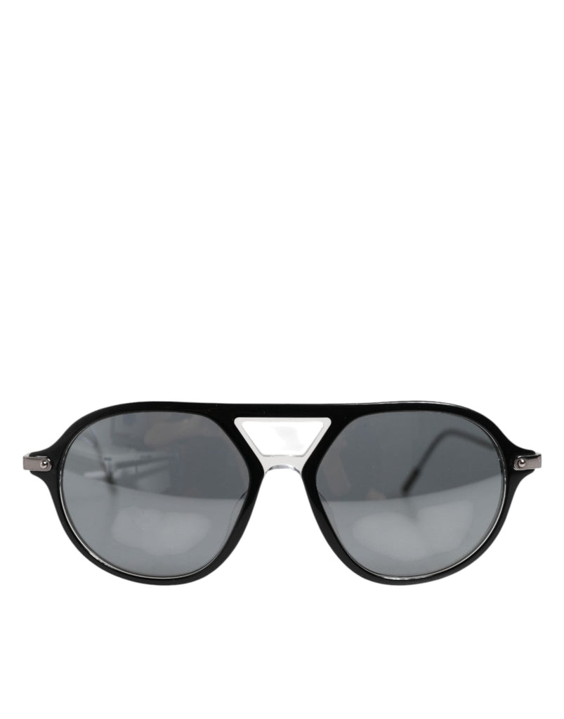 Dolce & Gabbana DG4343F Black Acetate Frame Pilot Shades Sunglasses - Beyzy Store - Dolce & Gabbana