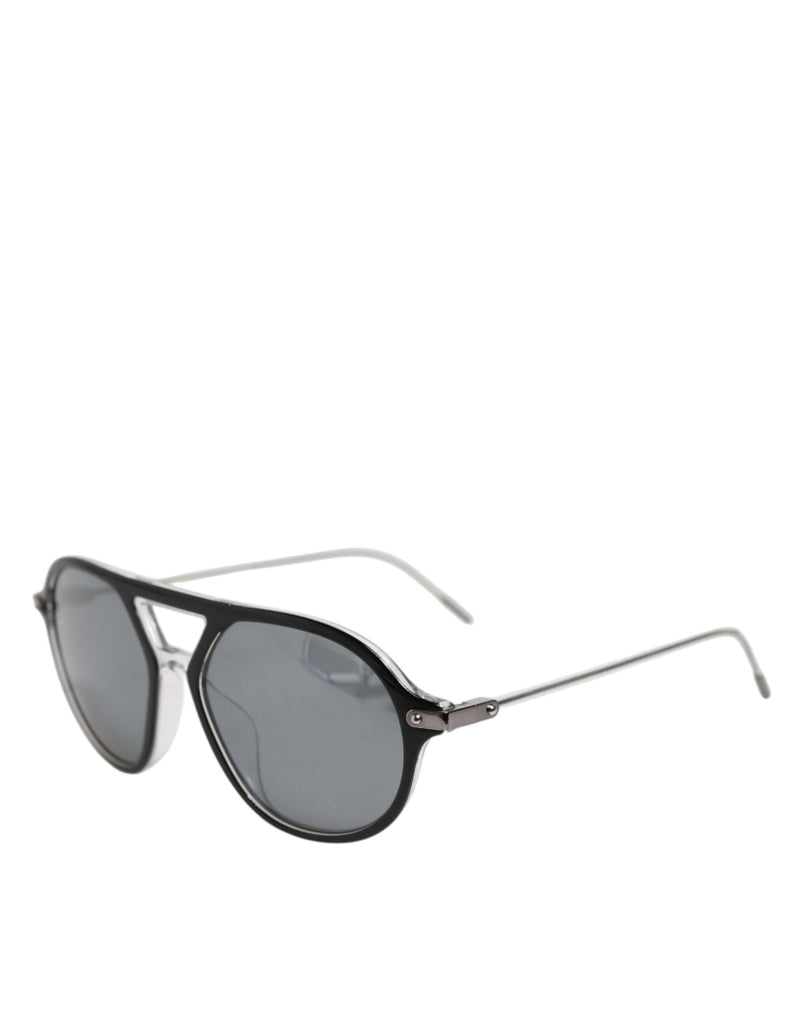 Dolce & Gabbana DG4343F Black Acetate Frame Pilot Shades Sunglasses - Beyzy Store - Dolce & Gabbana