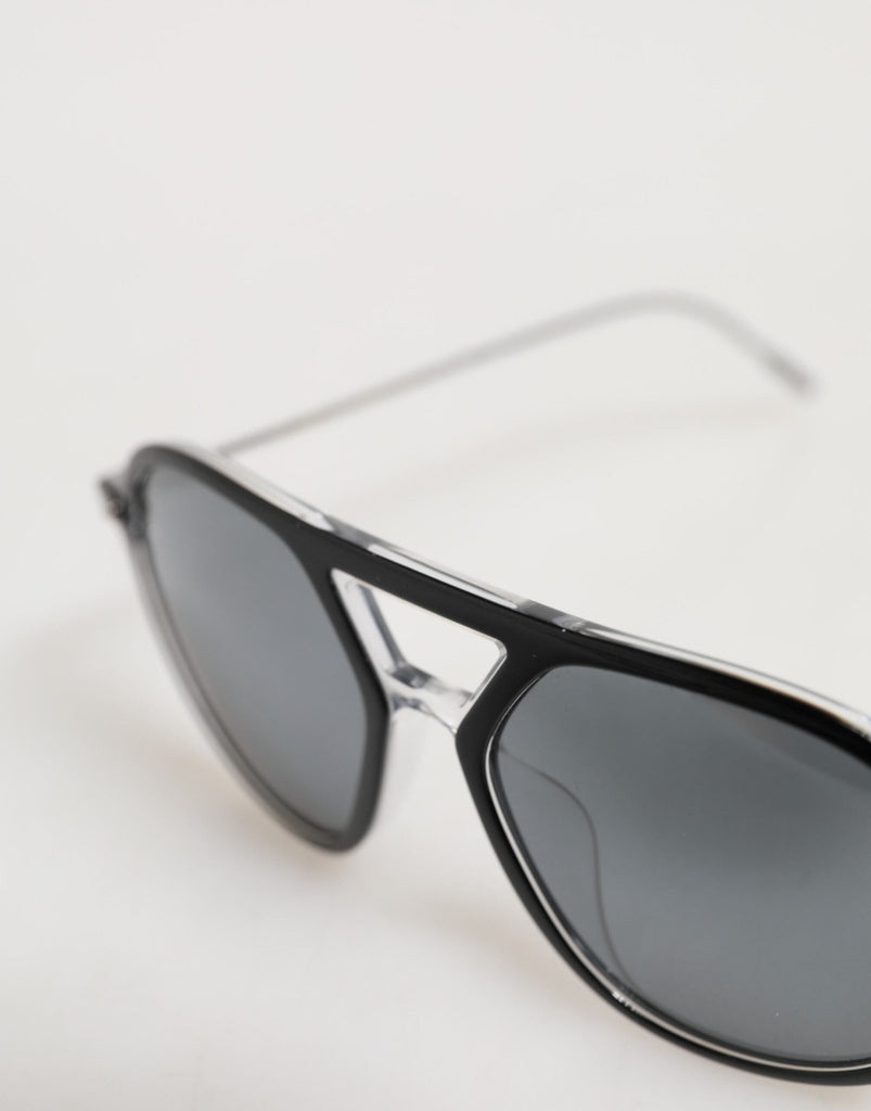 Dolce & Gabbana DG4343F Black Acetate Frame Pilot Shades Sunglasses - Beyzy Store - Dolce & Gabbana