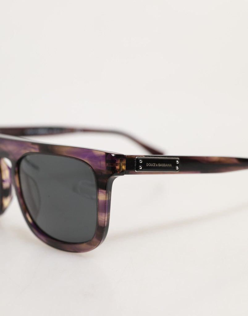 Dolce & Gabbana DG4390F Havana Full Rim Acetate Round Lenses Sunglasses - Beyzy Store - Dolce & Gabbana