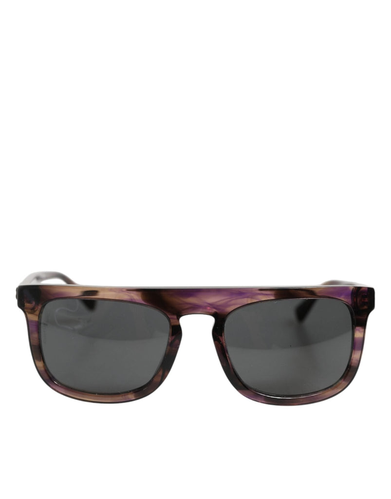 Dolce & Gabbana DG4390F Havana Full Rim Acetate Round Lenses Sunglasses - Beyzy Store - Dolce & Gabbana