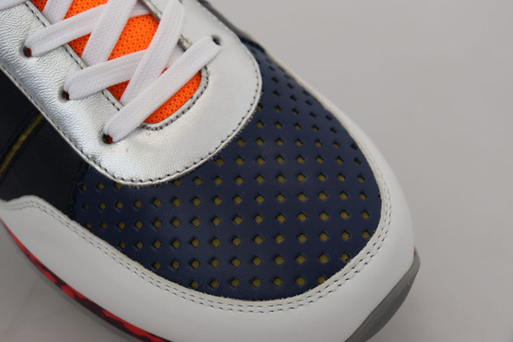 Dolce & Gabbana Elegant Multicolor Low Top Sneakers - Beyzy Store - Dolce & Gabbana