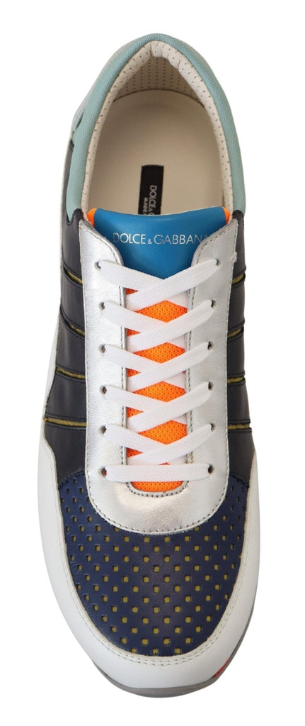Dolce & Gabbana Elegant Multicolor Low Top Sneakers - Beyzy Store - Dolce & Gabbana