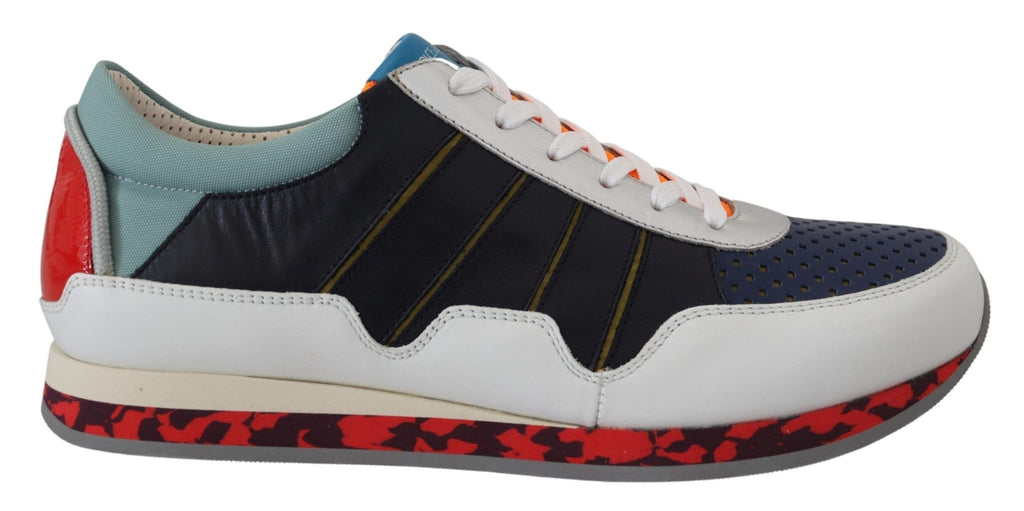 Dolce & Gabbana Elegant Multicolor Low Top Sneakers - Beyzy Store - Dolce & Gabbana