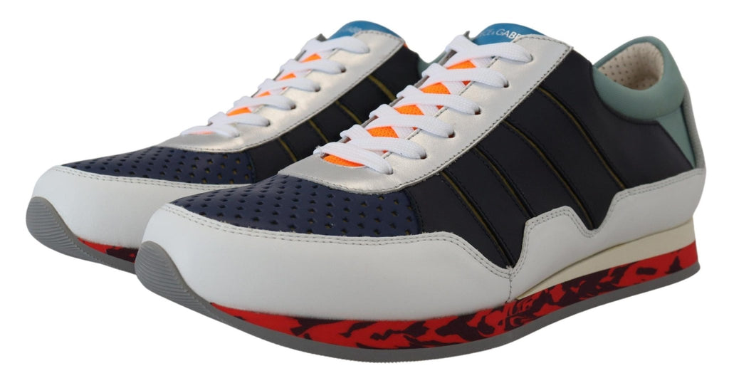 Dolce & Gabbana Elegant Multicolor Low Top Sneakers - Beyzy Store - Dolce & Gabbana