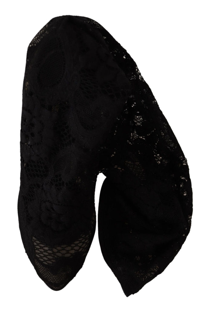 Dolce & Gabbana Elegant Stretch Sock Boots in Sleek Black - Beyzy Store - Dolce & Gabbana