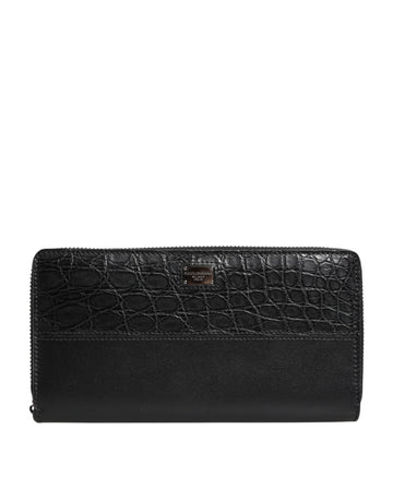 Dolce & Gabbana Exquisite Green Ostrich Leather Continental Wallet - Beyzy Store - Dolce & Gabbana