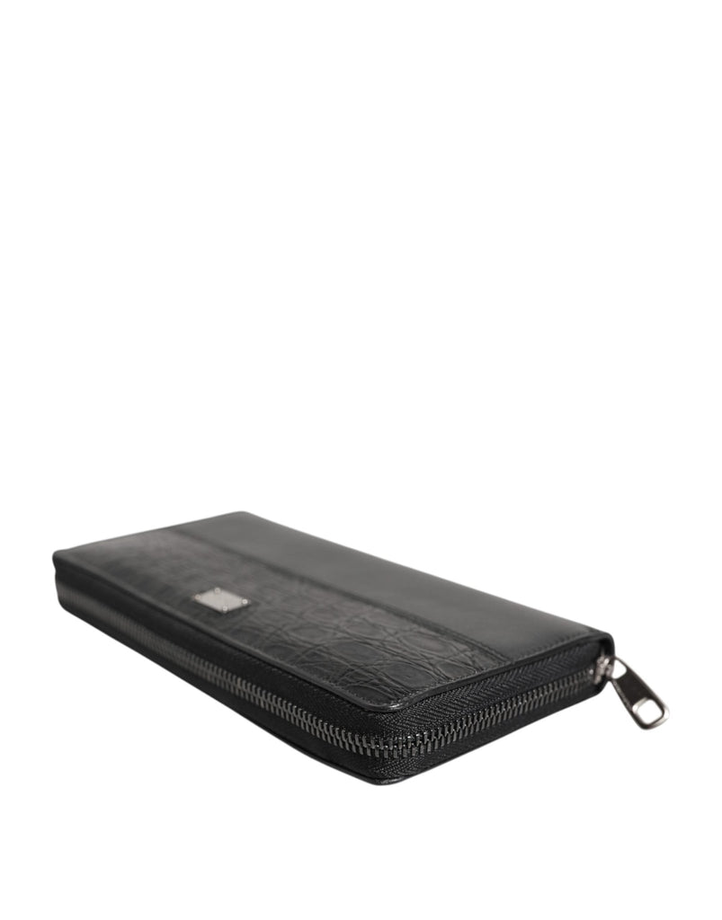 Dolce & Gabbana Exquisite Green Ostrich Leather Continental Wallet - Beyzy Store - Dolce & Gabbana