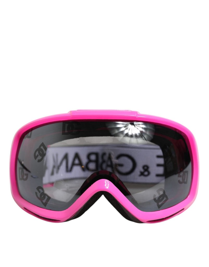 Dolce & Gabbana Fuchsia Pink Logo Ski Goggles DG6182 Mask Sunglasses - Beyzy Store - Dolce & Gabbana
