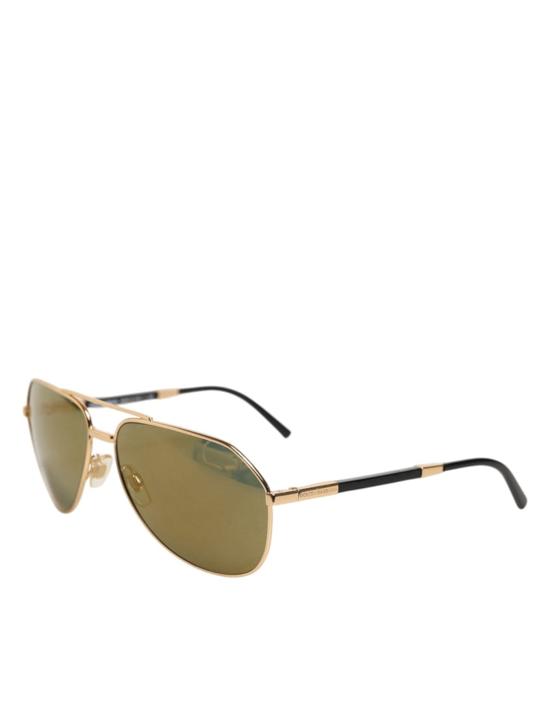 Dolce & Gabbana Gold Edition Aviator Shades Eyewear Sunglasses - Beyzy Store - Dolce & Gabbana