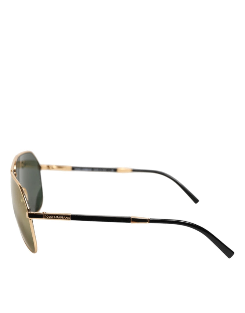 Dolce & Gabbana Gold Edition Aviator Shades Eyewear Sunglasses - Beyzy Store - Dolce & Gabbana