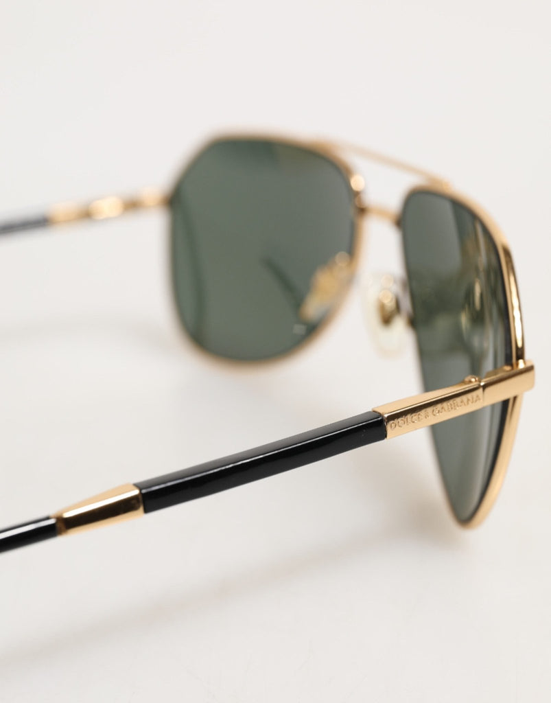 Dolce & Gabbana Gold Edition Aviator Shades Eyewear Sunglasses - Beyzy Store - Dolce & Gabbana