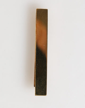 Dolce & Gabbana Gold Tone Brass Logo Branded Men Accessory Tie Clip Bar - Beyzy Store - Dolce & Gabbana