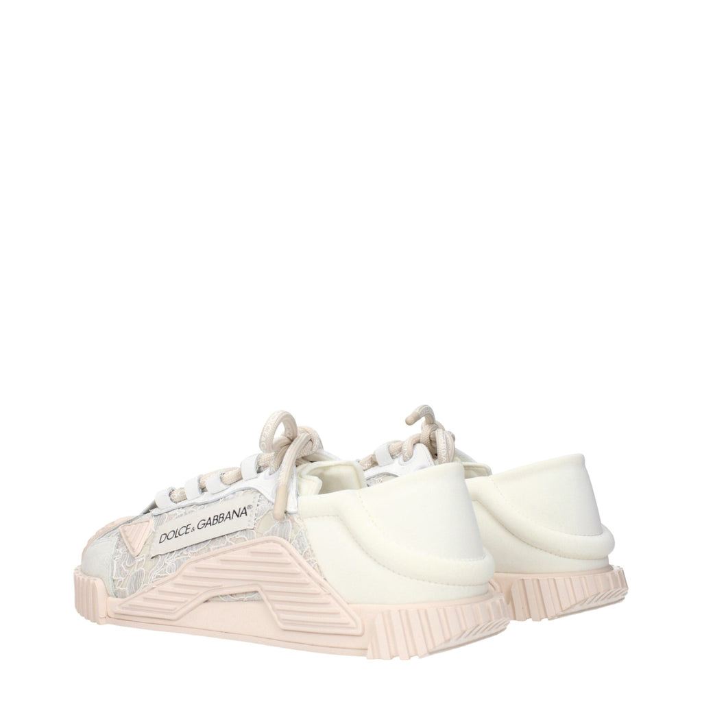 Dolce & Gabbana Gray Fabric Sneakers - Beyzy Store - Dolce & Gabbana