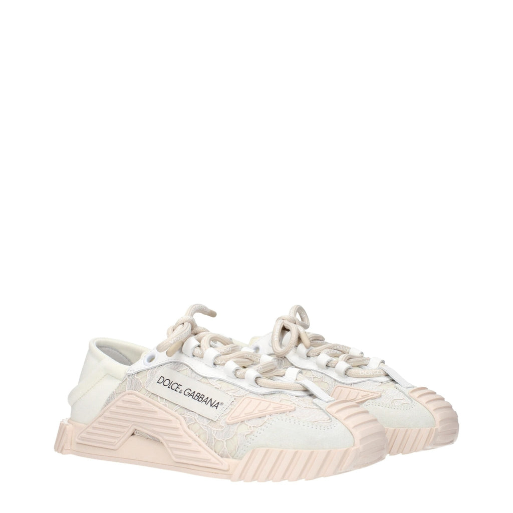 Dolce & Gabbana Gray Fabric Sneakers - Beyzy Store - Dolce & Gabbana