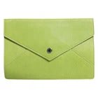 Dolce & Gabbana Green Leather Handbag Clutch Mini Purse Pouch Tablet Case - Beyzy Store - Dolce & Gabbana