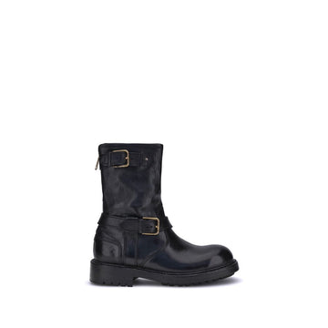 Dolce & Gabbana Leather Boots - Beyzy Store - Dolce & Gabbana
