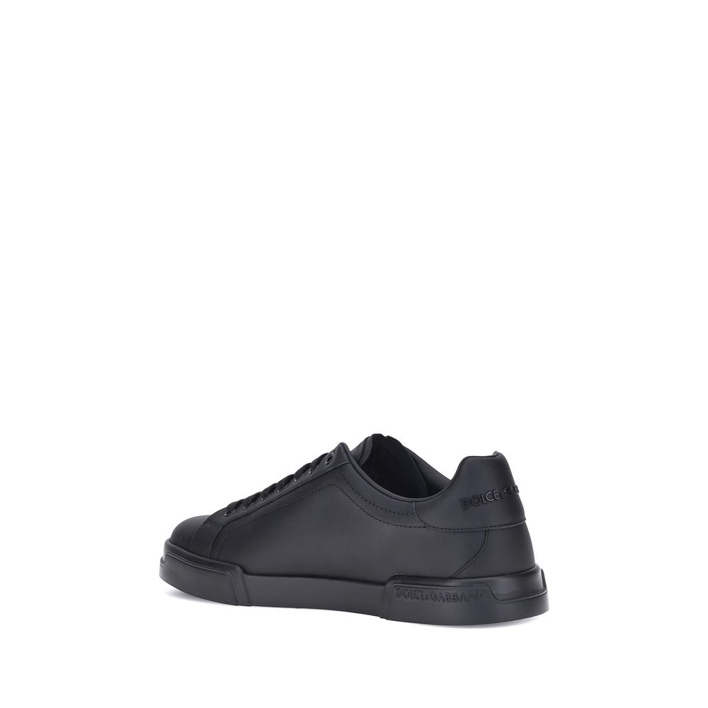 Dolce & Gabbana Leather Sneakers - Beyzy Store - Dolce & Gabbana